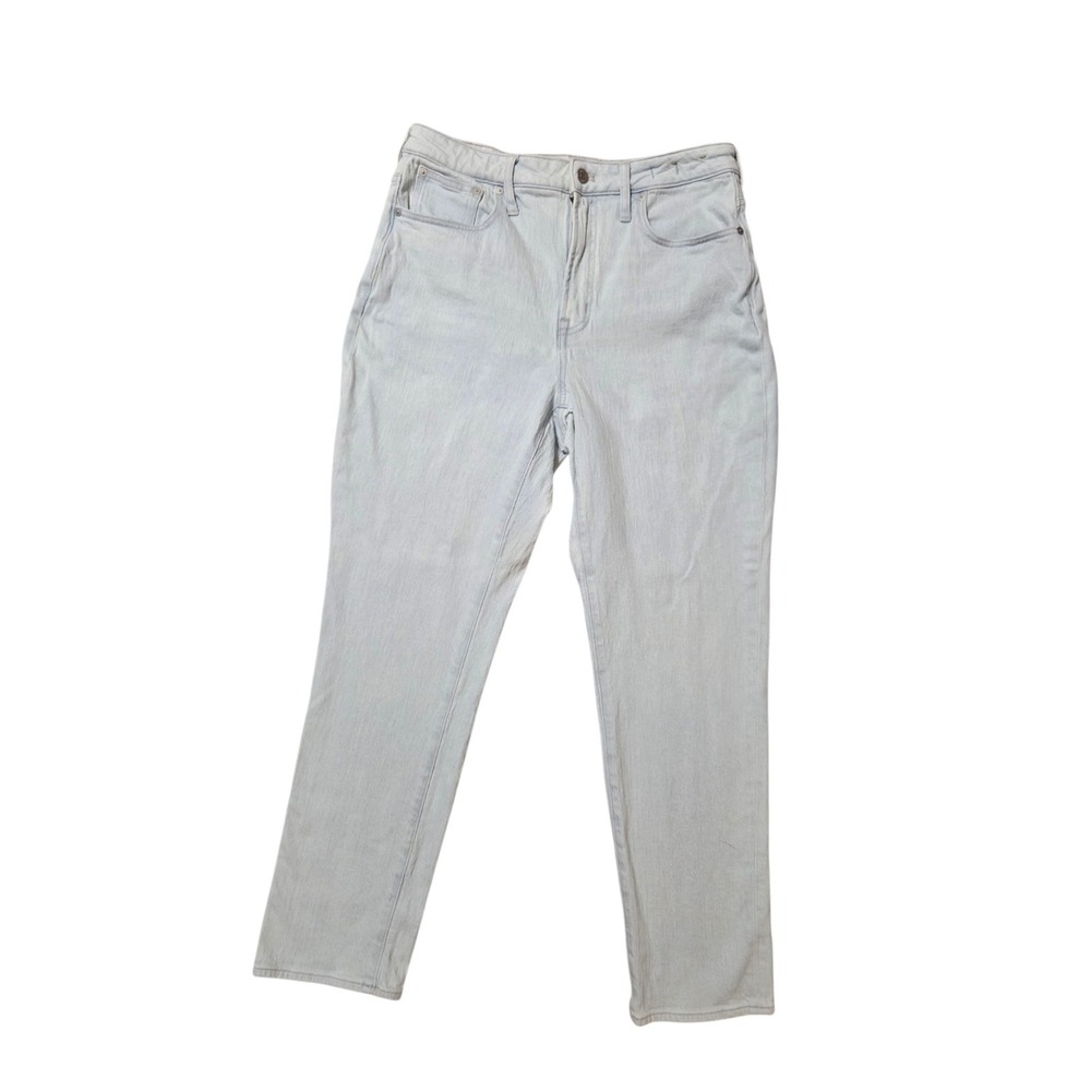 Madewell The Curvy Perfect Vintage Jeans Light Wash High Rise 31x29 Stretchy